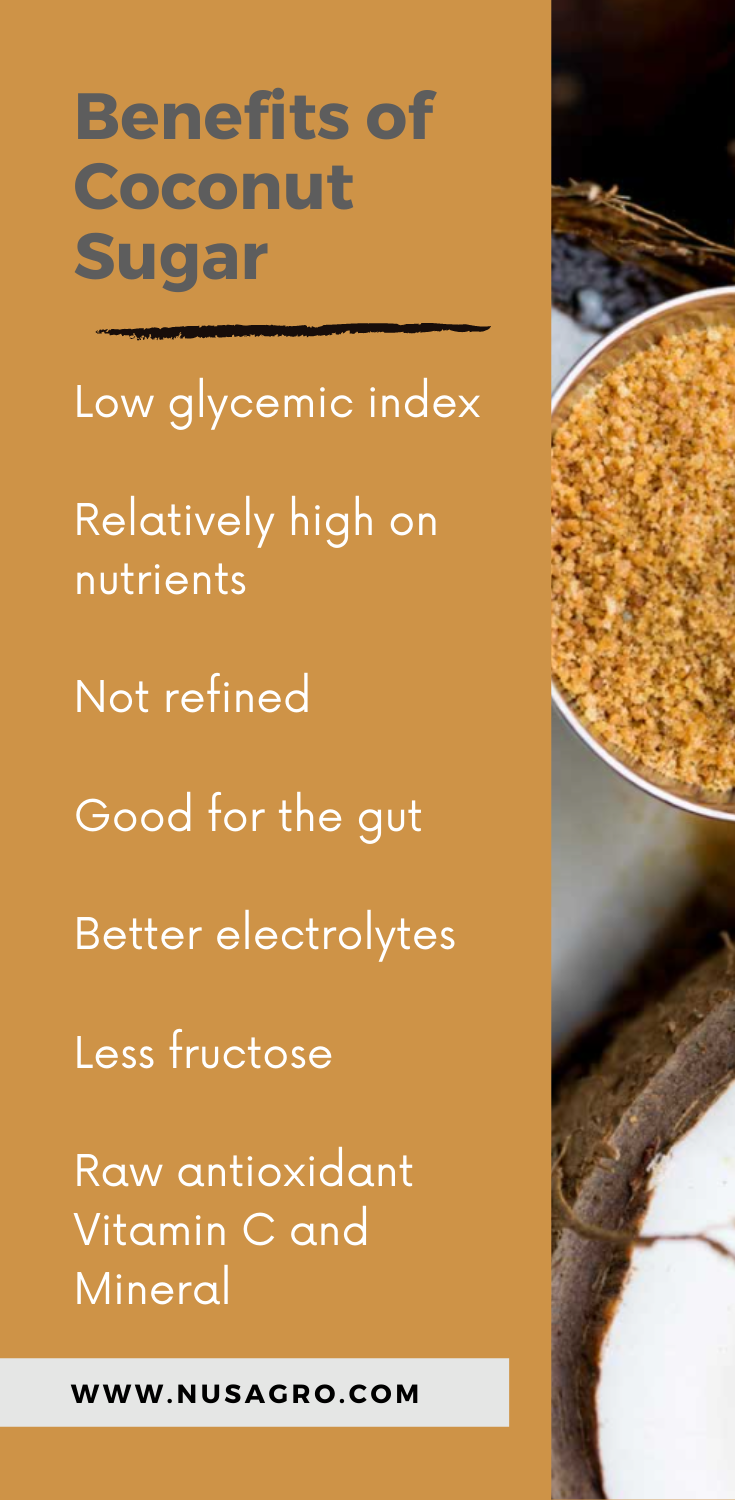 Benefits of Coconut Sugar