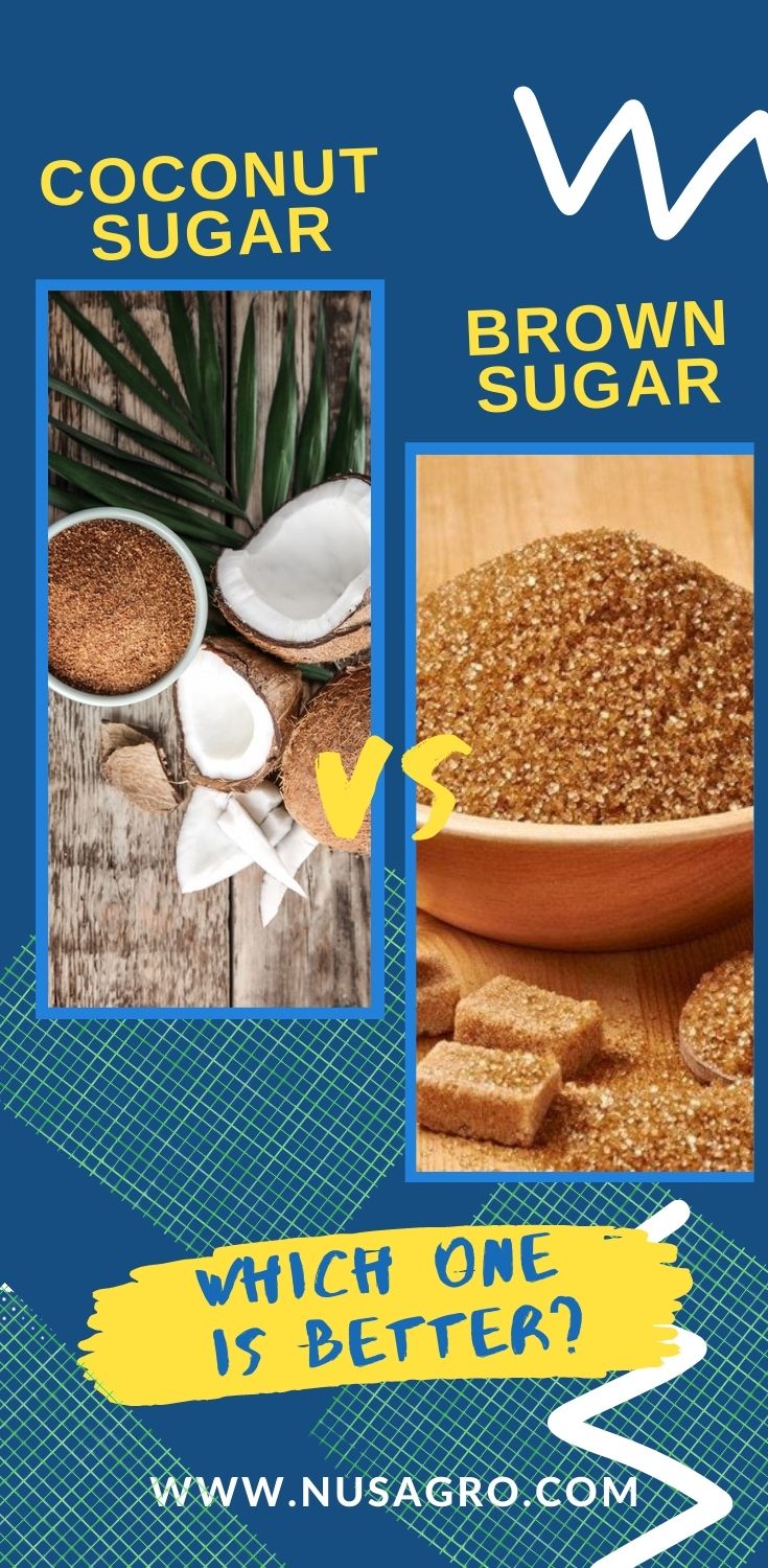 Brown Sugar vs coconut sugar