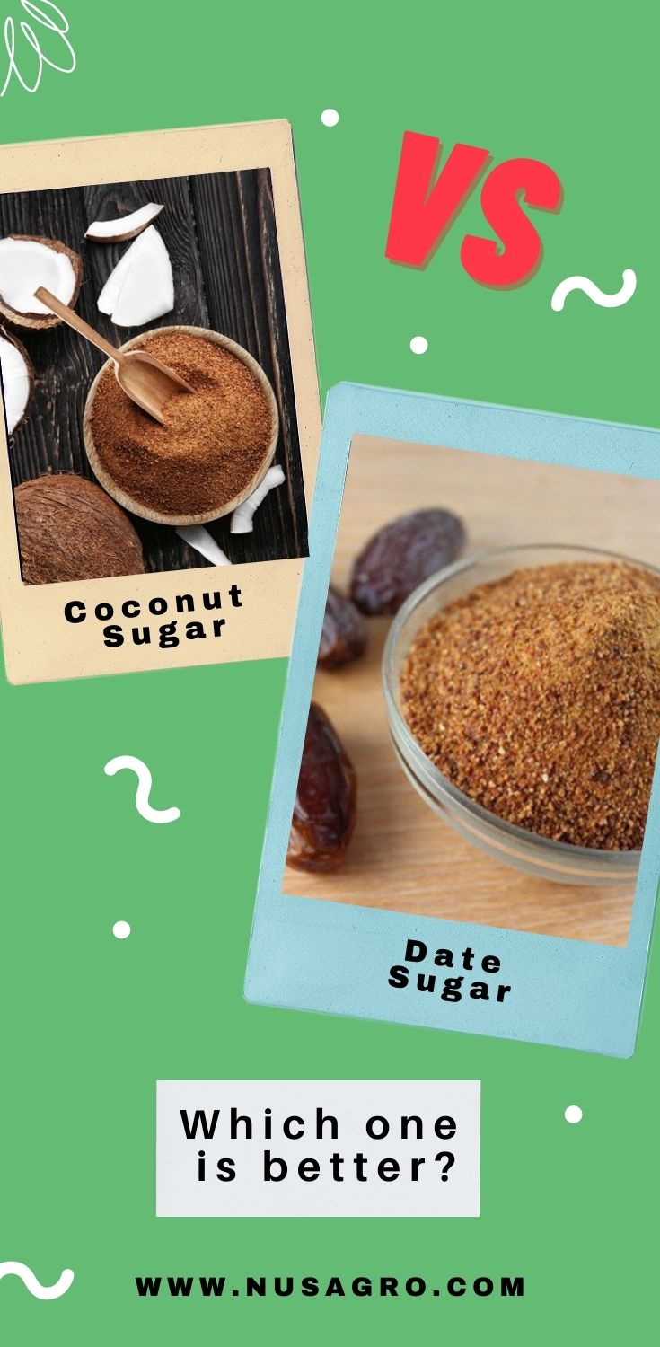 Date Sugar Vs Coconut Sugar