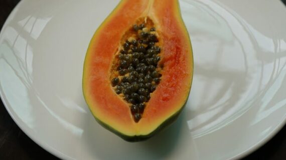 How to Process Healthy Food with a Mix of Papaya Seed Dressing